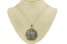 Load image into Gallery viewer, 14K Spanish Shipwreck Coin Statement Pendant Yellow Gold