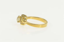 Load image into Gallery viewer, 18K 0.60 Ctw Old Mine Cut Diamond Halo Engagement Ring Size 4.75 Yellow Gold