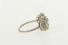 Load image into Gallery viewer, Platinum 1.40 Ctw Art Deco Diamond Engagement Ring Size 7.5