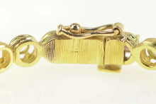 Load image into Gallery viewer, 18K 1.92 Ctw Ruby Diamond Encrusted Bangle Bracelet 6.25&quot; Yellow Gold