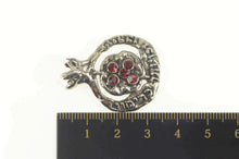Load image into Gallery viewer, Sterling Silver Hebrew Biblical Fig Symbol Prosperity Pendant