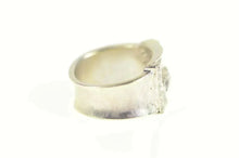 Load image into Gallery viewer, 14K 1930&#39;s 0.61 Ctw Old European Diamond Buckle Ring Size 5 White Gold