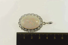 Load image into Gallery viewer, 14K 16.57 Ctw Victorian Handmade Opal Diamond Pendant Yellow Gold