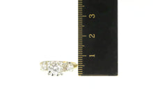 Load image into Gallery viewer, 14K 1.00 Ctw Diamond Three Stone Engagement Ring Yellow Gold