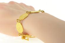 Load image into Gallery viewer, 18K $2.50 Quarter Eagle 1891-1907 Coin Chain Bracelet 7&quot; Yellow Gold