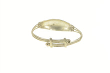 Load image into Gallery viewer, Silver Enamel Fish Design Child&#39;s Adjustable Bangle Bracelet 4.75-5.75&quot;