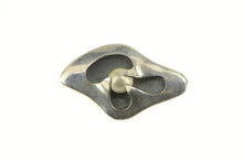 Load image into Gallery viewer, Sterling Silver 1950&#39;s Abstract Designer Curvy Statement Pin/Brooch