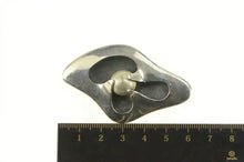 Load image into Gallery viewer, Sterling Silver 1950&#39;s Abstract Designer Curvy Statement Pin/Brooch