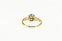 Load image into Gallery viewer, 14K 1.00 Ctw Old Mine Cut Diamond Halo Engagement Ring Yellow Gold