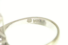 Load image into Gallery viewer, 14K 1.88 Ctw Natural Sapphire VVS Diamond Cocktail Ring White Gold