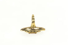 Load image into Gallery viewer, 14K Victorian Tiered Rhodolite Garnet Navette Cocktail Ring Yellow Gold