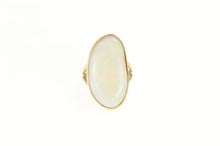 Load image into Gallery viewer, 14K 16.00 Ct Natural Opal Bezel Statement Ring Yellow Gold