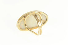 Load image into Gallery viewer, 14K 16.00 Ct Natural Opal Bezel Statement Ring Yellow Gold