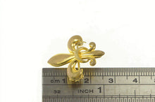 Load image into Gallery viewer, Gold Filled Fleur De Lis Symbol Purity Watch Hanger Pin/Brooch