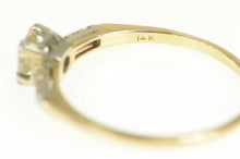 Load image into Gallery viewer, 14K 1940&#39;s 0.46 Ctw VVS Diamond Classic Engagement Ring Yellow Gold