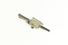 Load image into Gallery viewer, Sterling Silver Vintage Television Camera Film TV Retro Tie Bar