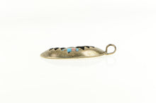 Load image into Gallery viewer, Sterling Silver Andrew Henry Native American Navajo Oval Pendant