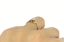 Load image into Gallery viewer, 14K 0.47 Ct VVS Diamond Solitaire Engagement Ring Yellow Gold