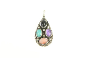 Sterling Silver Richard Begay Navajo Native American Pendant