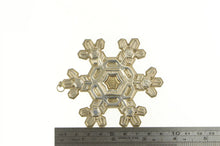 Load image into Gallery viewer, Sterling Silver 1988 Gorham Snow Flake Christmas Ornament