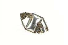 Load image into Gallery viewer, Sterling Silver Nelda Schrupp Native American Lakota Rattle Ring