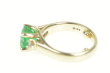 Load image into Gallery viewer, 14K 1.29 Ctw Natural Emerald Diamond Engagement Ring White Gold