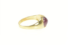 Load image into Gallery viewer, 10K 7.60 Ct Natural Ruby Cabochon 1960&#39;s Men&#39;s Ring Yellow Gold