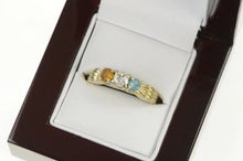 Load image into Gallery viewer, 14K 0.86 Ctw Diamond Topaz Citrine Engagement Ring Yellow Gold