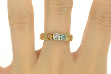 Load image into Gallery viewer, 14K 0.86 Ctw Diamond Topaz Citrine Engagement Ring Yellow Gold