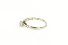 Load image into Gallery viewer, Platinum 0.36 Ct Princess Diamond Solitaire Engagement Ring