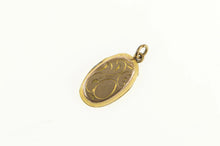 Load image into Gallery viewer, Gold Filled Victorian Engraved Oval Photo Picture Locket Charm/Pendant