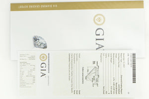 GIA 0.41 Ct Round Brilliant Cut E Color VS2 Clarity Diamond