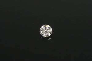 GIA 0.60 Ct Round Brilliant Cut E Color, SI1 Clarity Diamond