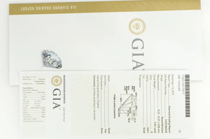 GIA 0.52 Ct Round Brilliant Cut D Color VVS1 Diamond