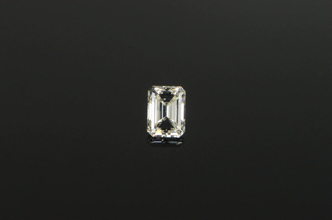 GIA 1.28 Emerald Cut J Color VS1 Clarity Diamond