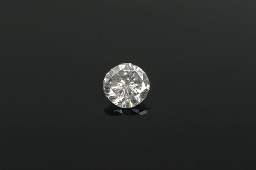 GIA 1.01 Ct Round Brilliant Cut Salt & Pepper Natural Faint Grey I2 Clarity Diamond