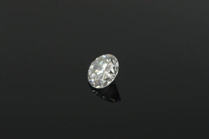 GIA 1.01 Ct Round Brilliant Cut Salt & Pepper Natural Faint Grey I2 Clarity Diamond