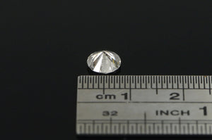 GIA 1.01 Ct Round Brilliant Cut Salt & Pepper Natural Faint Grey I2 Clarity Diamond
