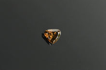 Load image into Gallery viewer, GIA 0.65 Ct Heart Cut Fancy Dark Brown Color, I1 Clarity Diamond