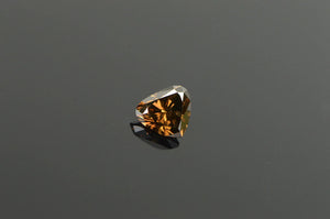GIA 0.65 Ct Heart Cut Fancy Dark Brown Color, I1 Clarity Diamond
