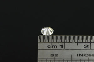 GIA 0.40 Ct Round Brilliant Cut F Color I1 Clarity Diamond