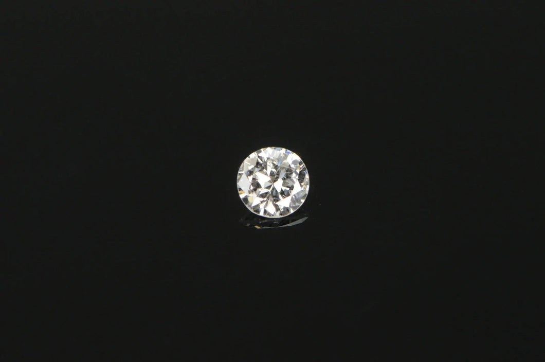 GIA 0.44 Ct Round Brilliant Cut E Color I1 Clarity Diamond
