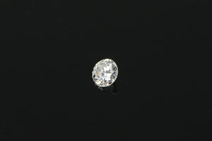 GIA 0.44 Ct Round Brilliant Cut E Color I1 Clarity Diamond