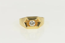 Load image into Gallery viewer, 14K 0.45 Ct VS Diamond Pressure Set Men&#39;s Ring Yellow Gold