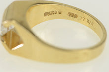 Load image into Gallery viewer, 14K 0.45 Ct VS Diamond Pressure Set Men&#39;s Ring Yellow Gold
