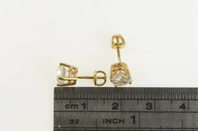 Load image into Gallery viewer, 14K 1.75 Ctw Diamond Solitaire Classic Stud Earrings Yellow Gold