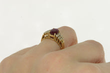 Load image into Gallery viewer, 14K 1.70 Ctw LeVian Ruby Diamond Engagement Ring Yellow Gold