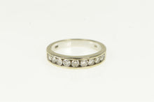 Load image into Gallery viewer, 14K 1.00 Ctw Diamond Classic Wedding Band Ring White Gold