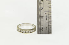 Load image into Gallery viewer, 14K 1.00 Ctw Diamond Classic Wedding Band Ring White Gold