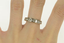 Load image into Gallery viewer, 14K 1.00 Ctw Diamond Classic Wedding Band Ring White Gold